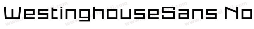 WestinghouseSans No16字体转换